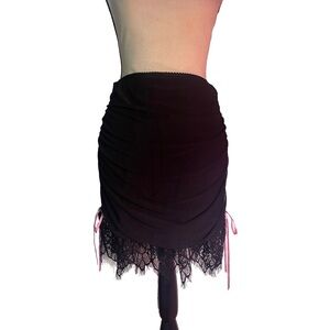 NWT Dolls Kill Widow Mini Skirt